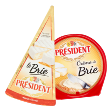 Président le brie of crème de brie